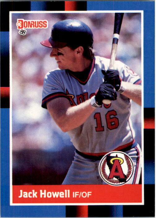 1988 Jack Howell Donruss Baseball Card #333