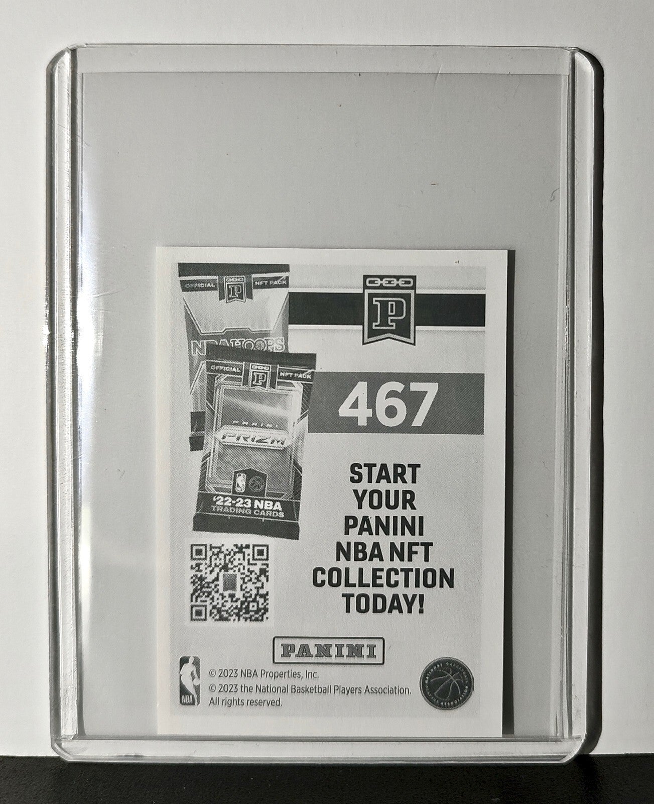 Victor Wembanyama Rookie 2023-24 Panini NBA #467 Sticker San Antonio Spurs