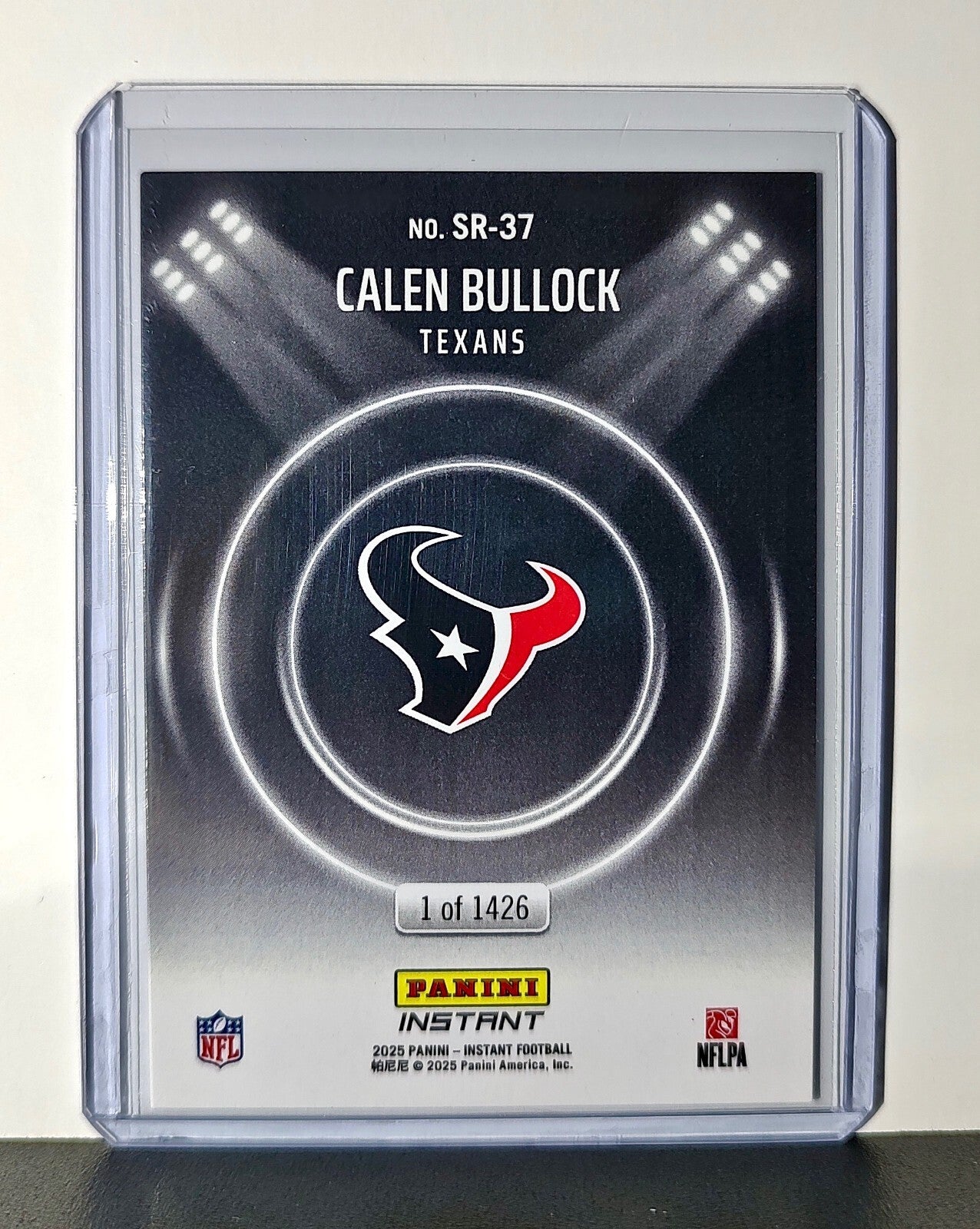Calen Bullock Rookie 2024 Panini Spotlight Rookies NFL #37 Card Texans 1 of 1426