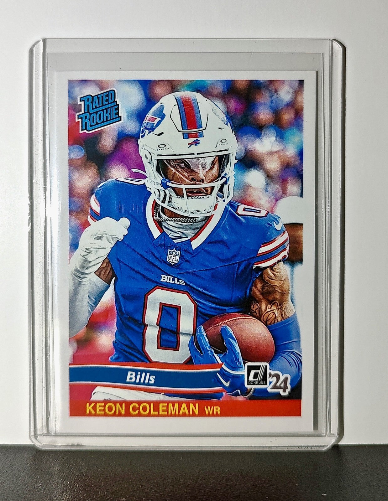 Keon Coleman Rookie 2024 Panini Rated Rookie Retro NFL #21 Card Bills 1 of 890