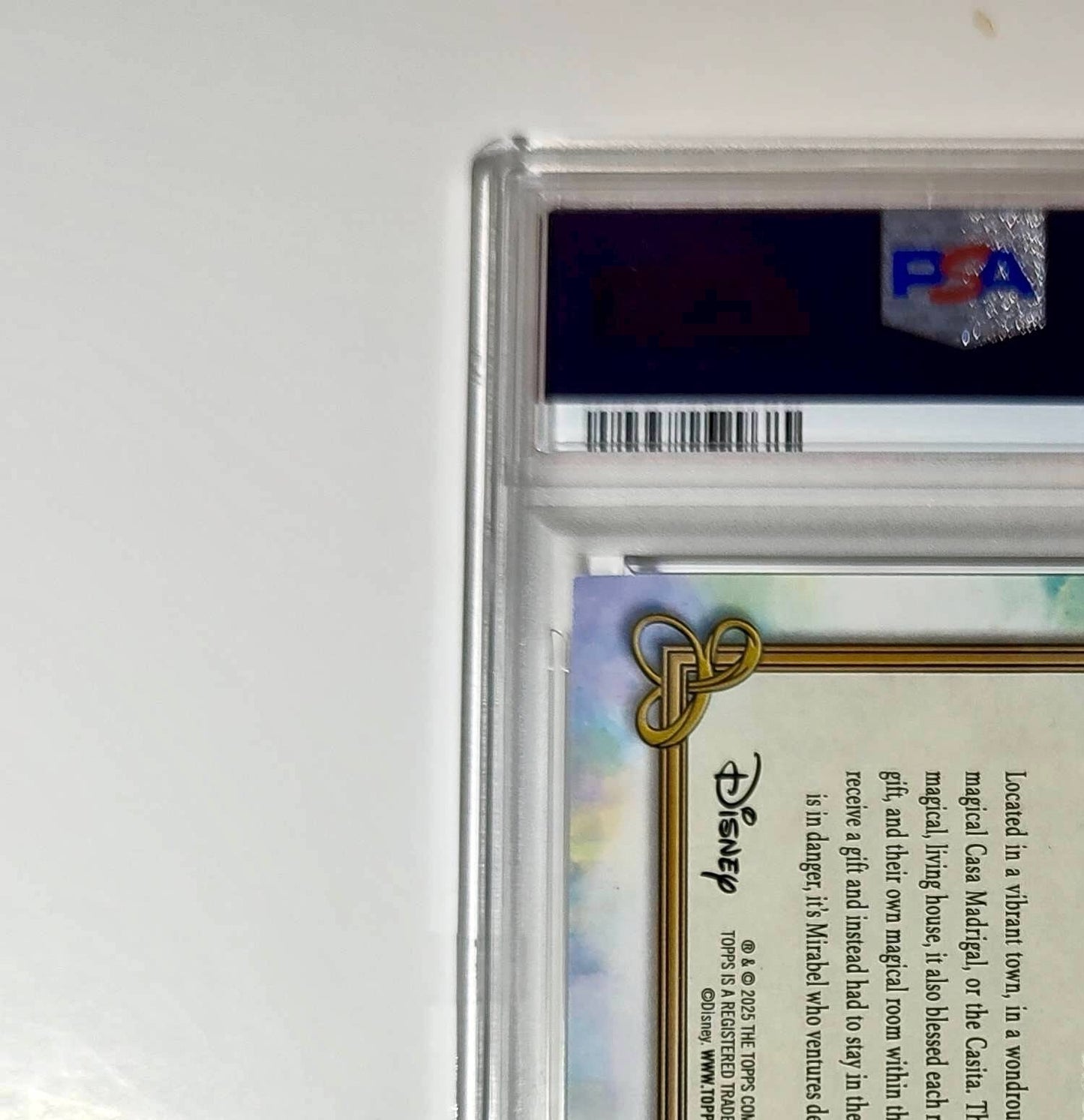 Casita 2025 Topps Disney #C-19 Card Encanto PSA 9