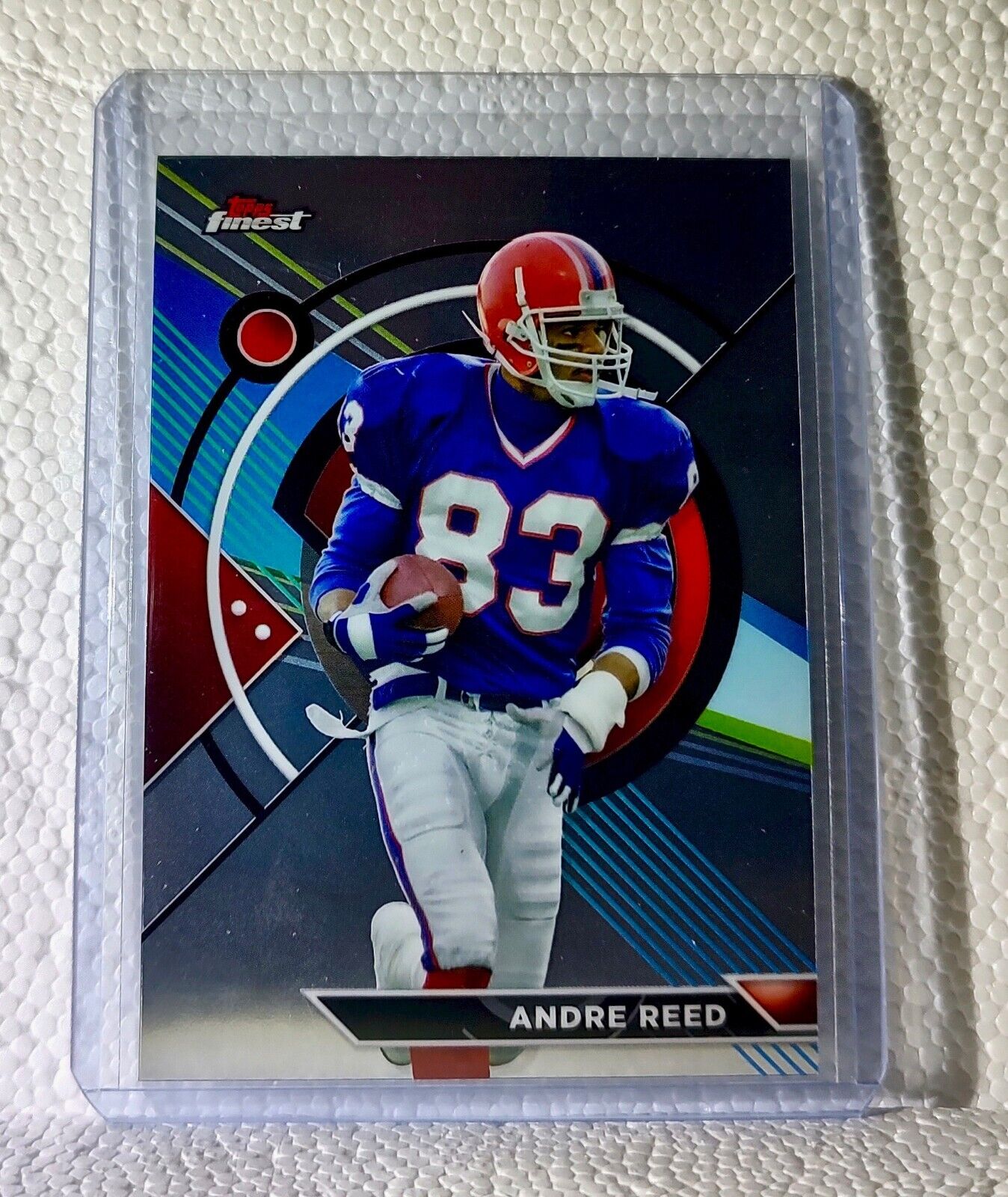 Andre Reed 2023 Topps Finest NFL #154 Composite Football Card Buffalo Bills