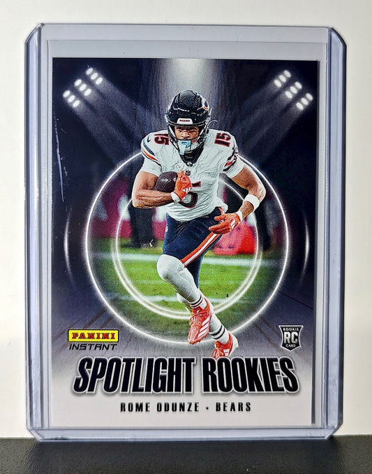 Rome Odunze Rookie 2024 Panini Spotlight Rookies NFL #20 Card Bears 1 of 1426