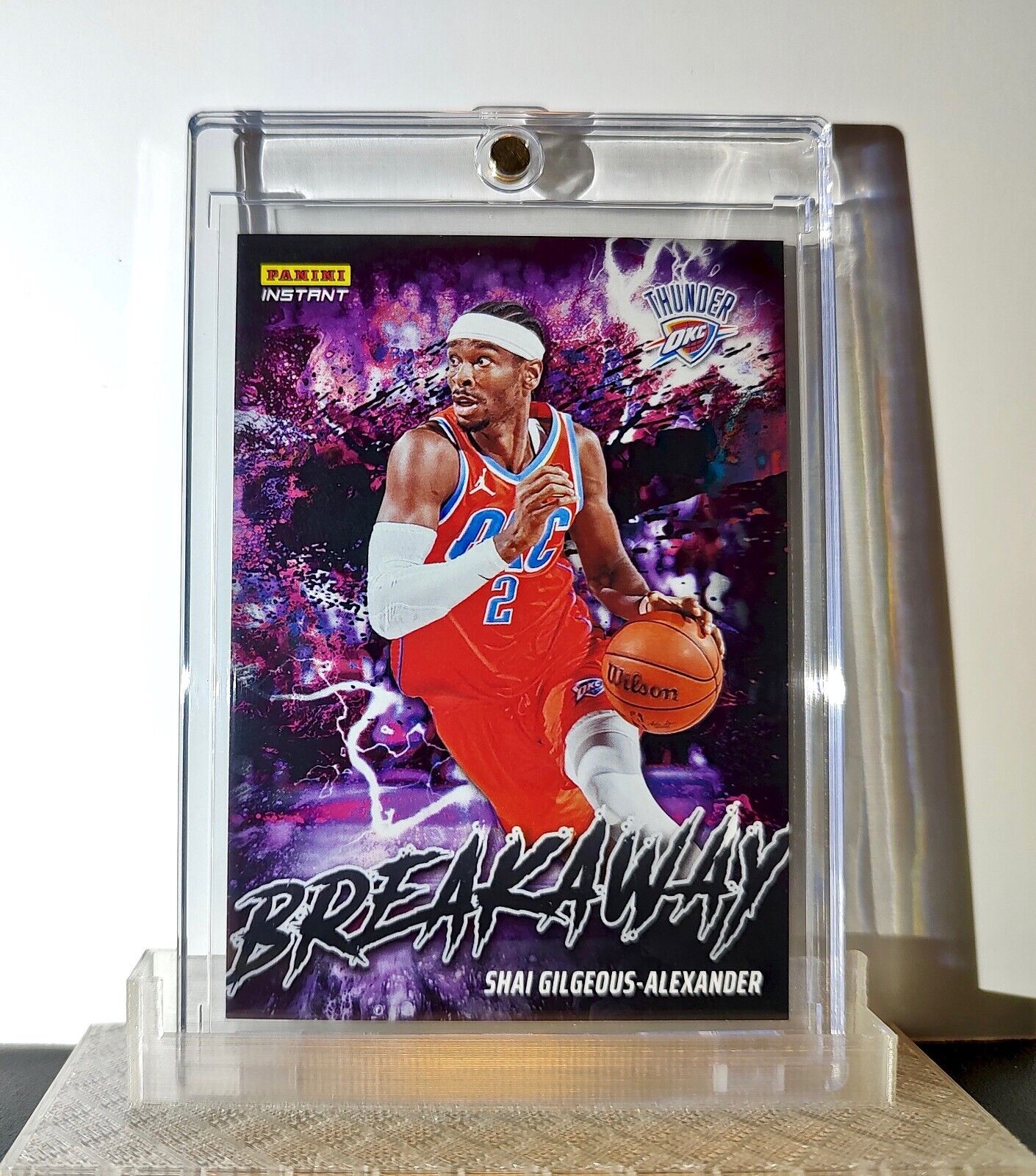 2024-25 Panini Instant NBA Breakaway Complete 18 Card Set in magnet cases 1/1355