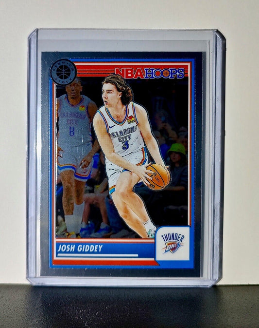 Josh Giddey 2023-24 Panini Premium Stock NBA Hoops #70 Card OC Thunder