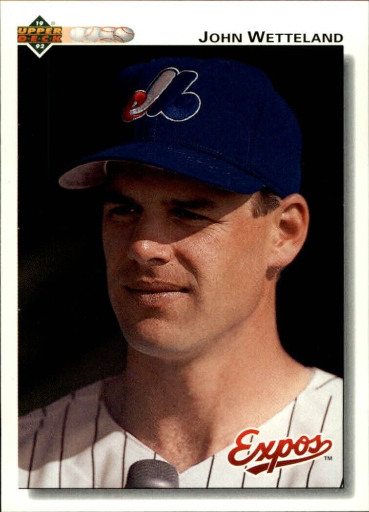 John Wetteland 1992 Upper Deck MLB #788 Baseball Card Montreal Expos