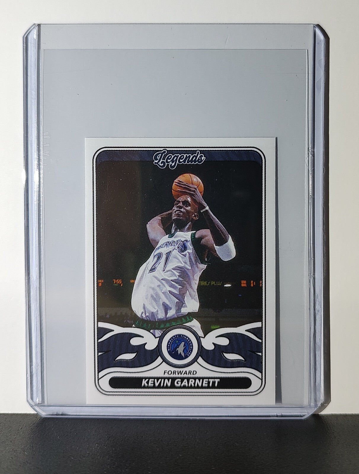 Kevin Garnett Legends 2024-25 Panini NBA #492 Sticker Minnesota Timberwolves