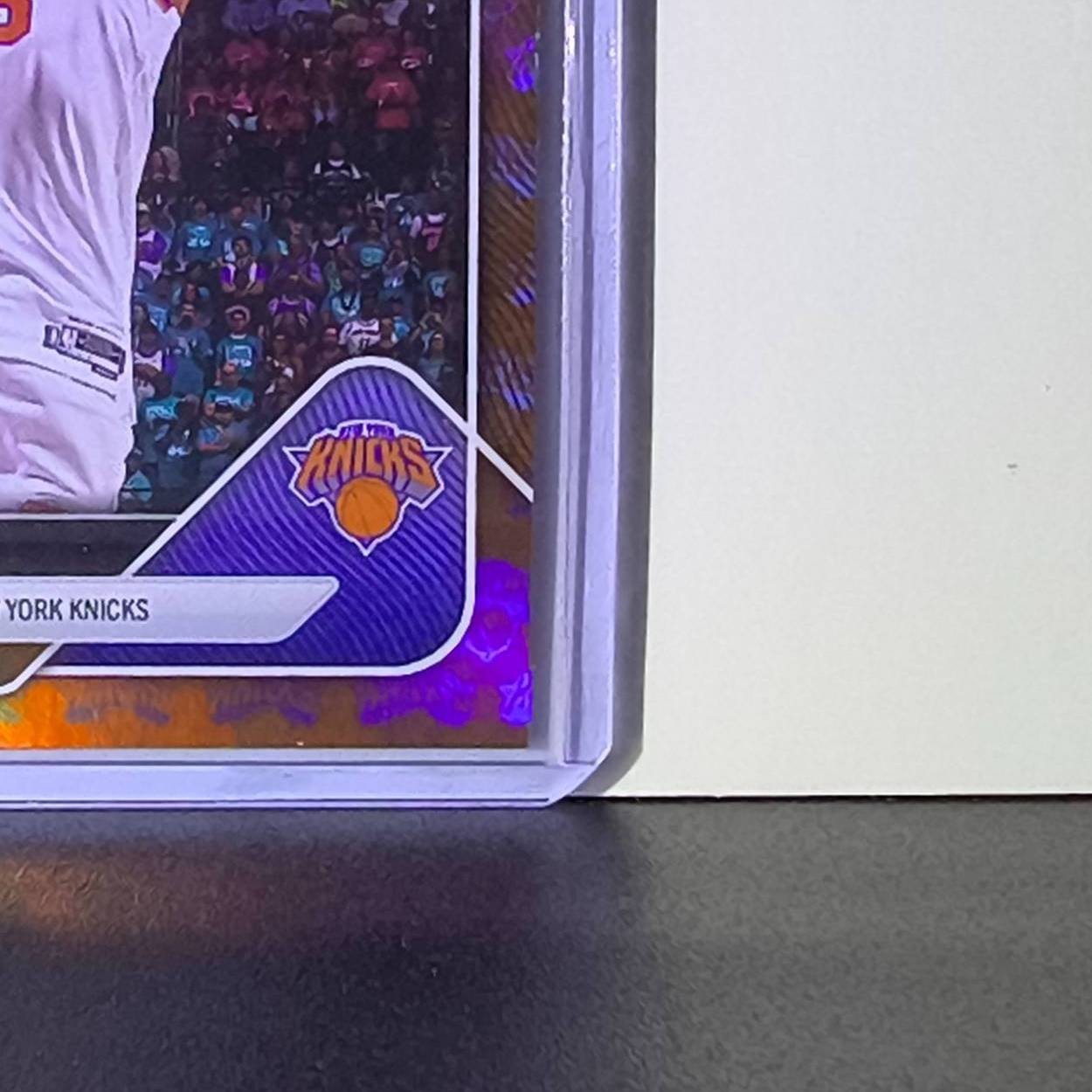OG Anunoby 2026 Topps Now NBA Champions #C3 Blue Orange Foil 54/73 NY Knicks