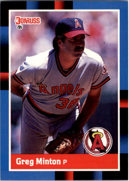 1988 Greg Minton Donruss Baseball Card #505