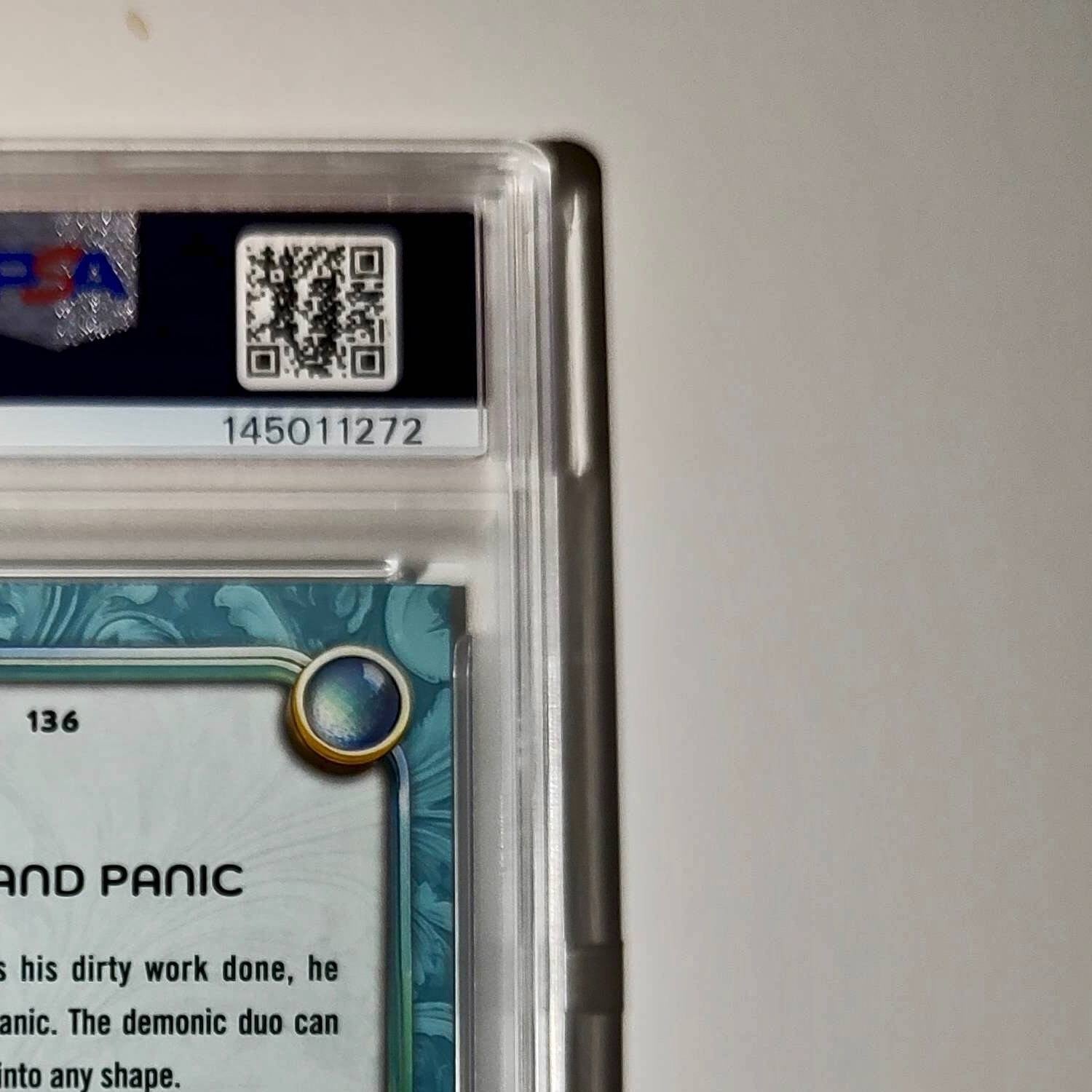Pain and Panic 2025 Topps Disney Wonder #136 Diamond Card Hercules PSA 6