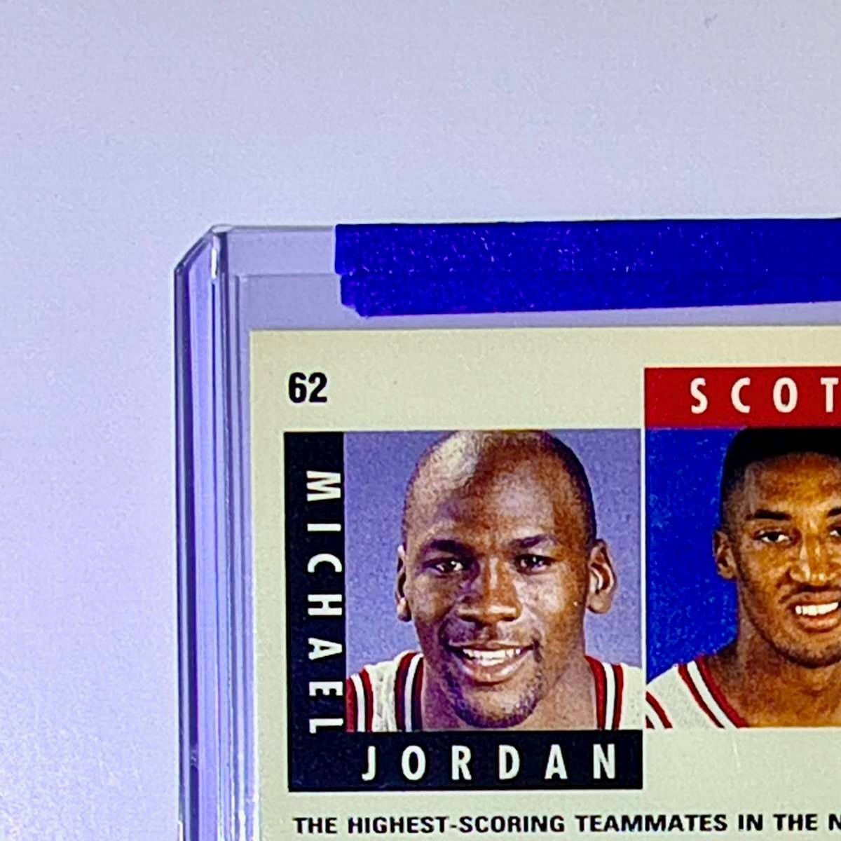 Michael Jordan / Scottie Pippen 1992-93 Upper Deck Scoring Threats #62 Bulls