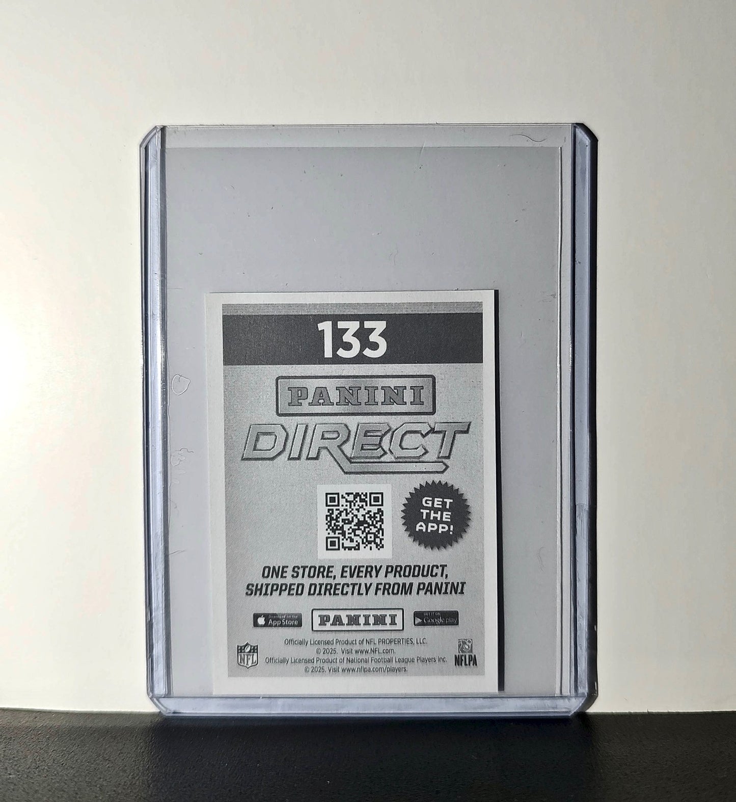 Tee Higgins 2025 Panini NFL #133 Foil Sticker Cincinnati Bengals