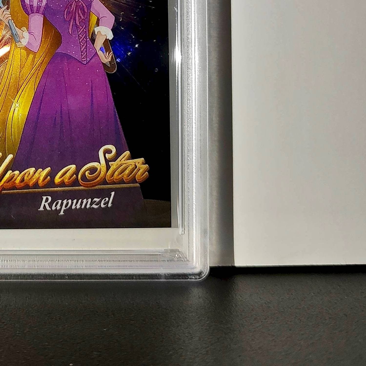 Rapunzel 2025 Topps Chrome Disney #W-16 Wish Upon A Star Die Cut Tangled PSA 9
