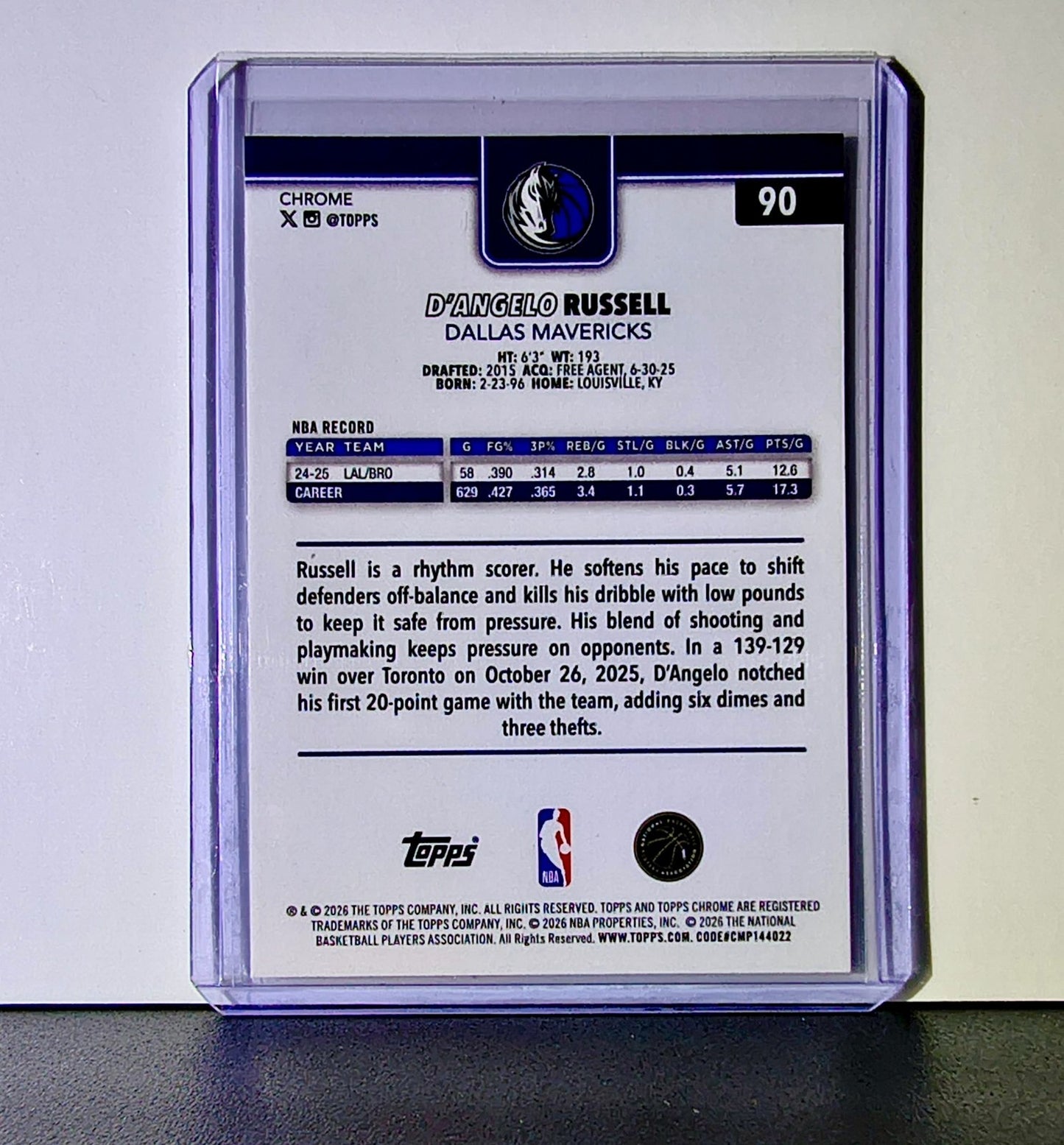 Jerami Grant 2025-26 NBA Topps Chrome Update #90 Basketball Card Trail Blazers