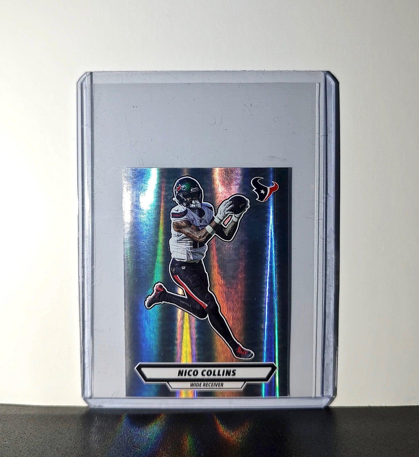 Nico Collins 2025 Panini NFL #181 Foil Sticker Houston Texans