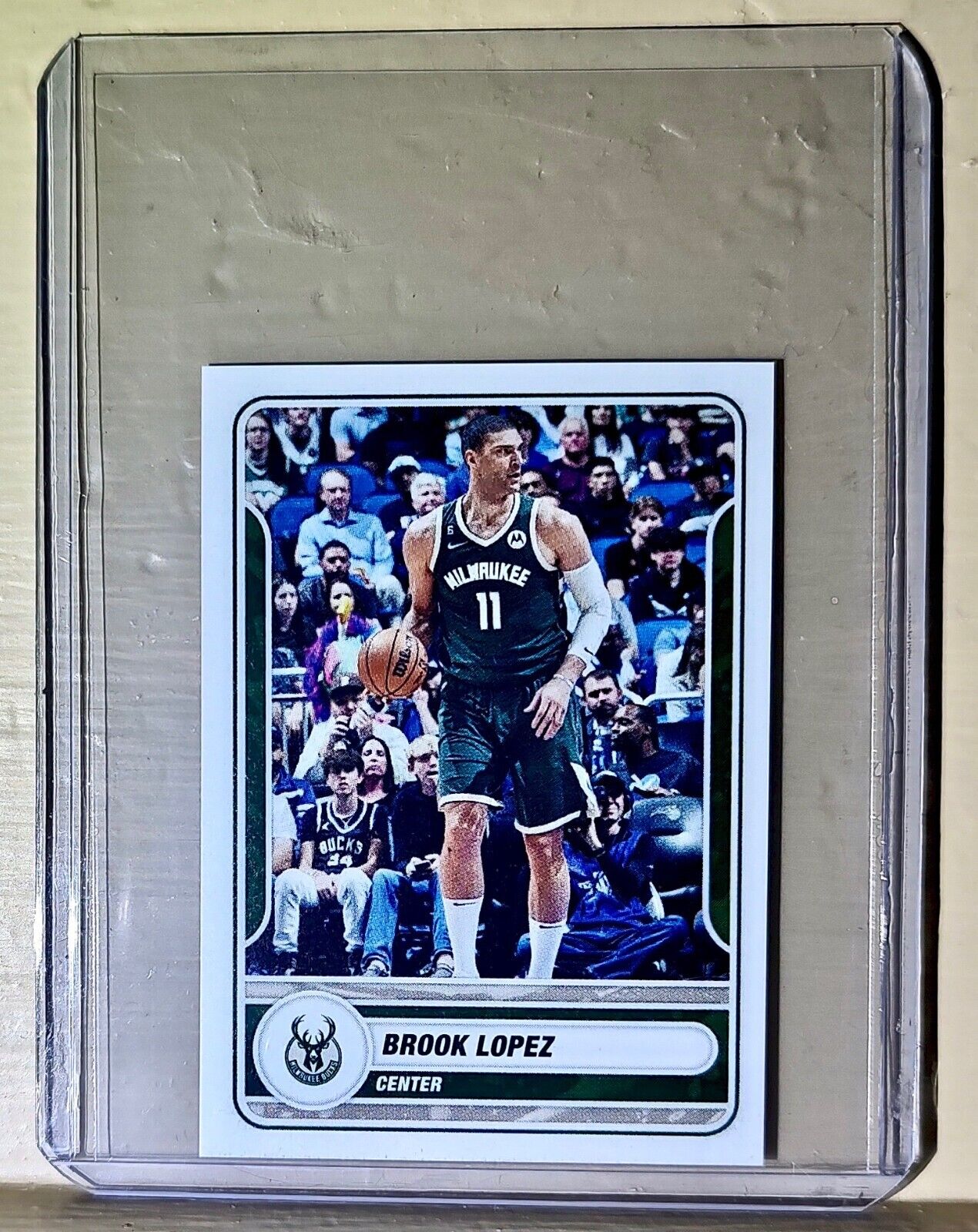 2023-24 Brook Lopez Panini NBA Basketball #224 Sticker Milwaukee Bucks