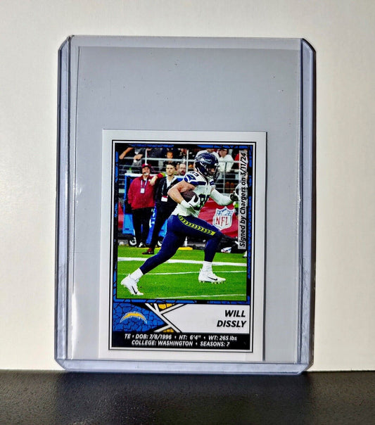 Will Dissly 2024 Panini NFL Sticker #287 Los Angeles Chargers