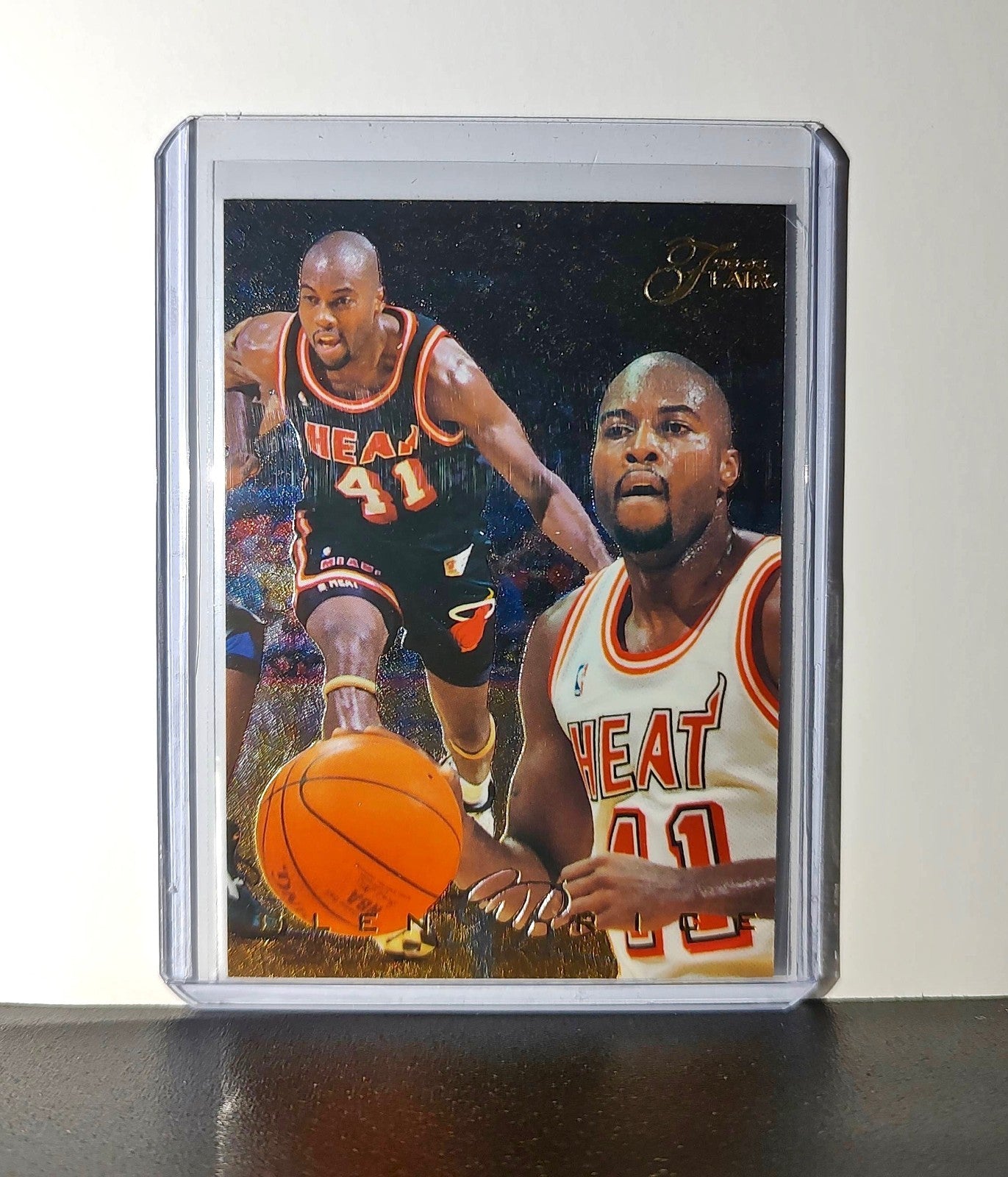 Glen Rice 1995-96 Flair NBA #72 Card Miami Heat