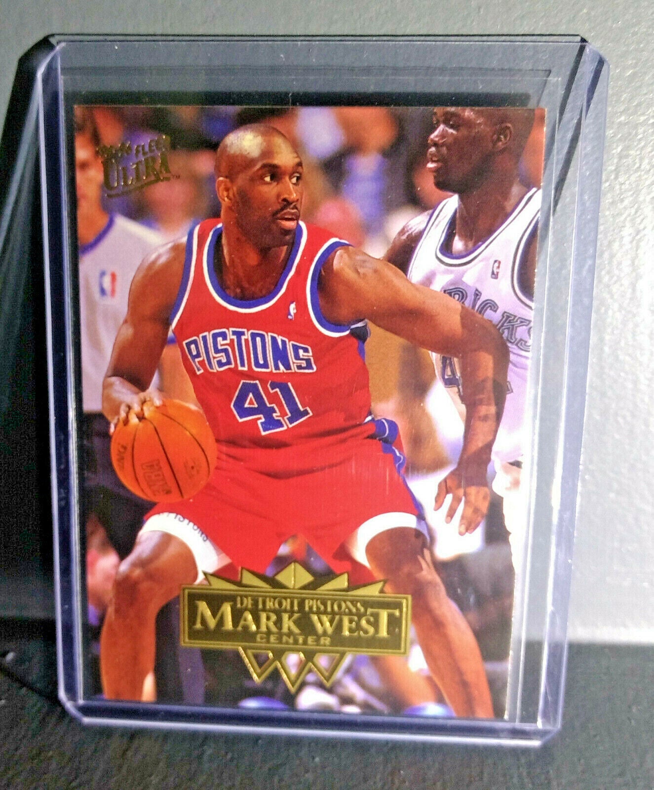 1995-96 Mark West Fleer Ultra #56 Basketball Card