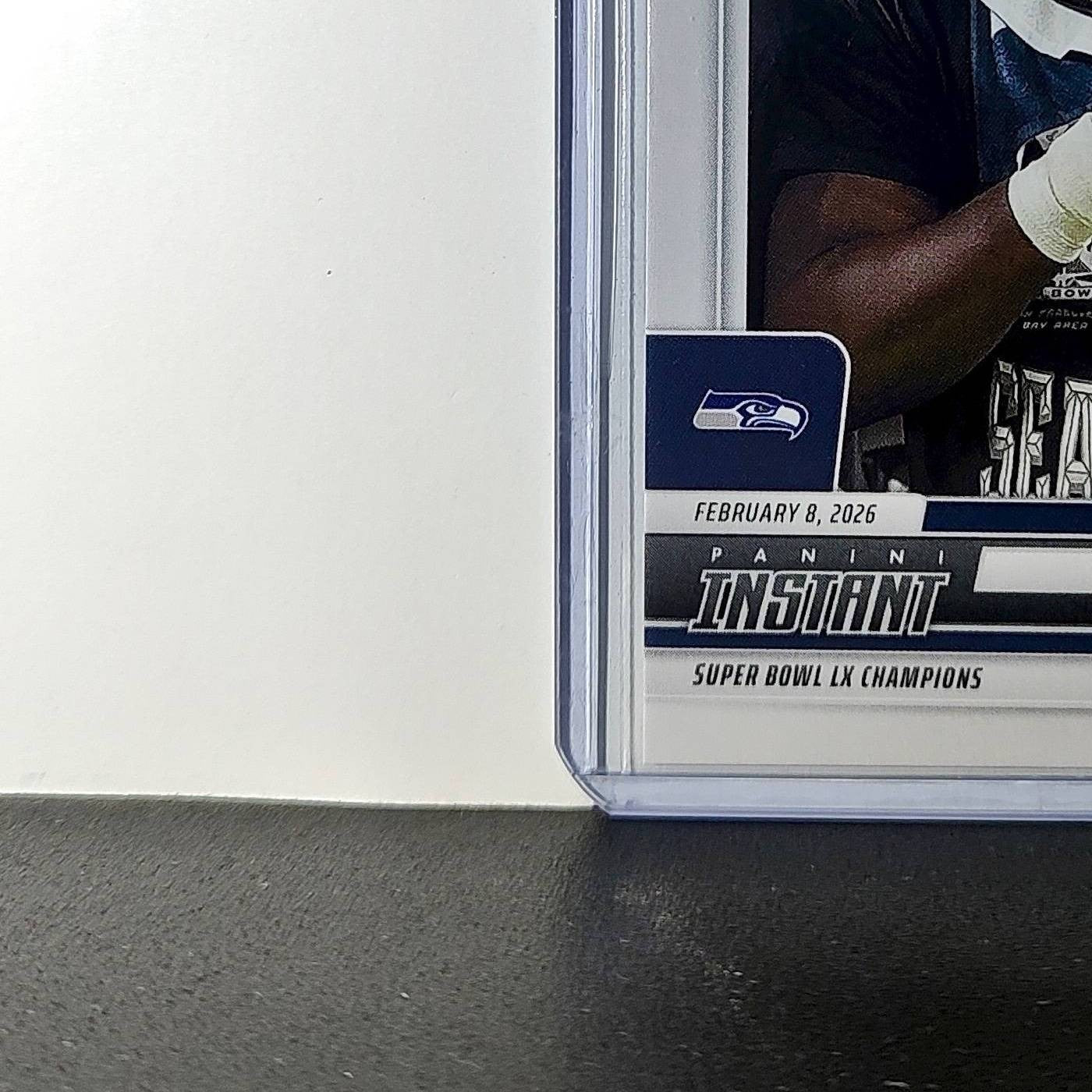 Charles Cross 2026 Panini NFL Super Bowl LIX Champions #11 Card Seattle Seahawks