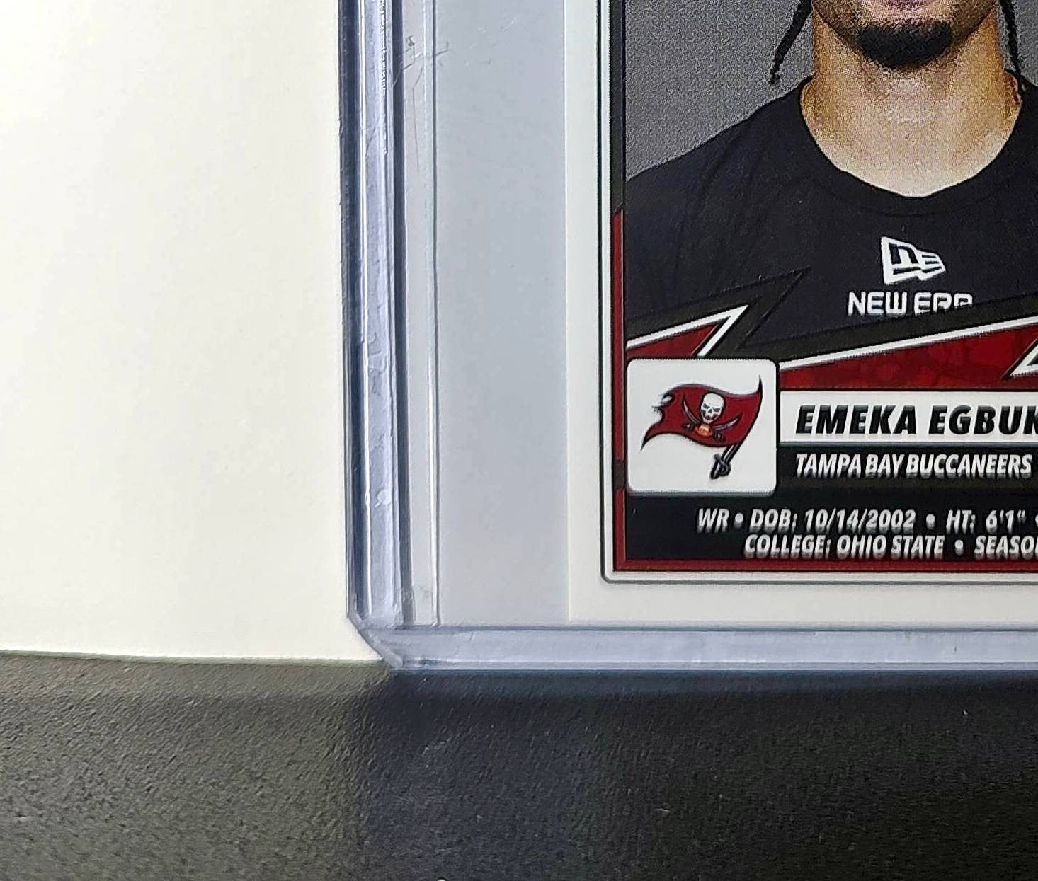 Emeka Egbuka Rookie 2025 Panini NFL #480 Sticker Buccaneers