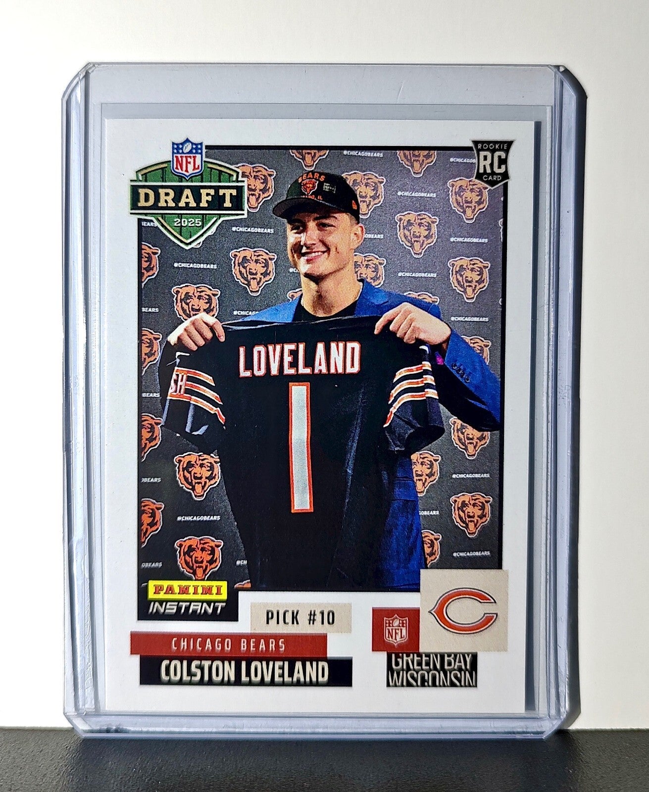 2025 Panini Instant NFL Draft Night Complete 40 Card Football Set