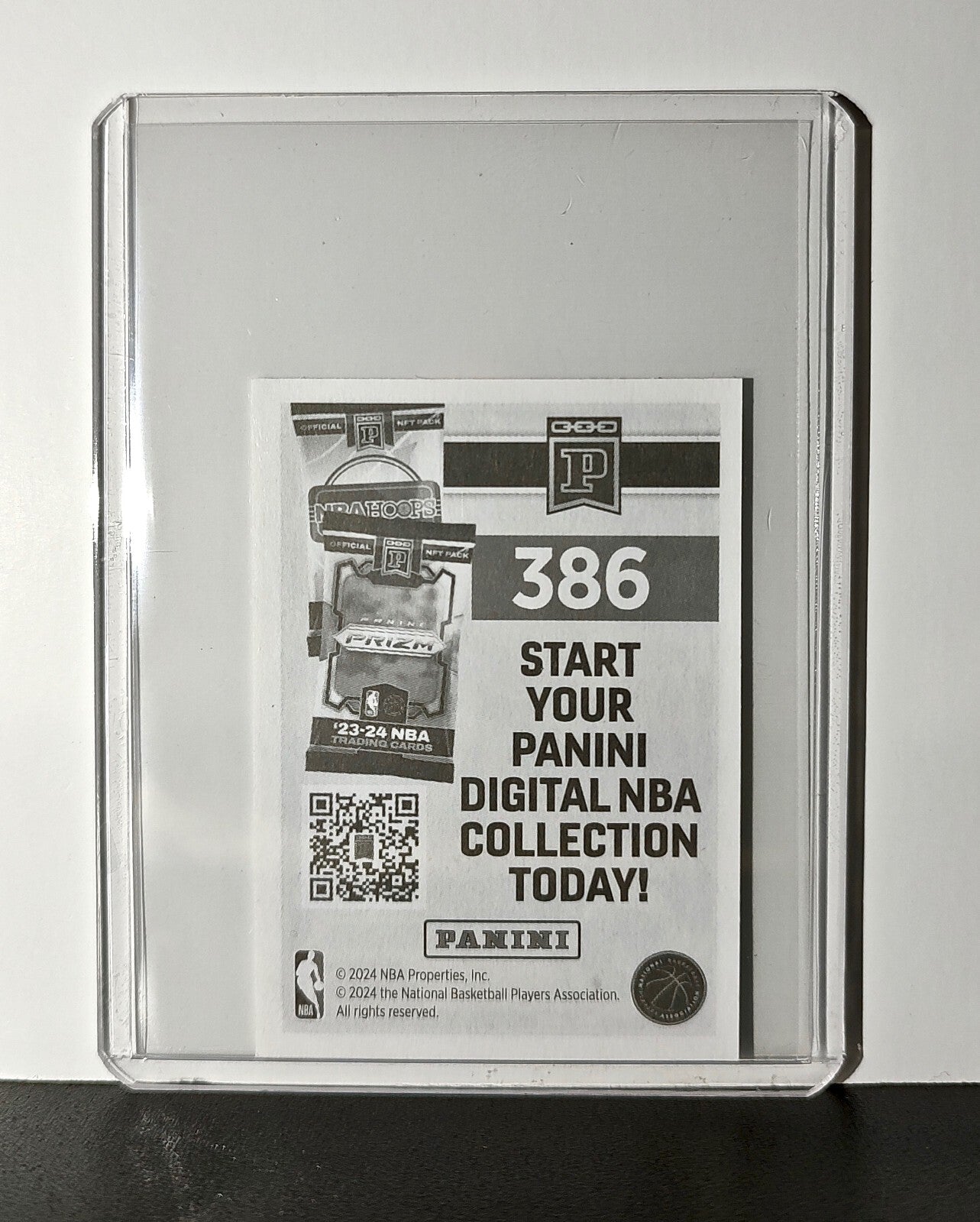 Julius Randle 2024-25 Panini NBA #386 Sticker Card Minnesota Timberwolves