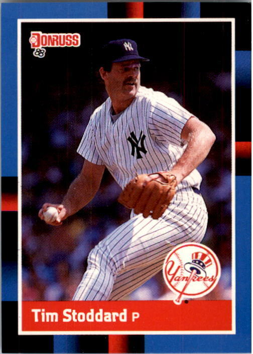 1988 Tim Stoddard Donruss Baseball Card #497