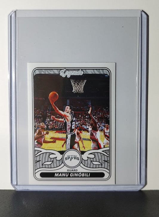 Manu Ginobili Legends 2024-25 Panini NBA #503 Sticker Card San Antonio Spurs
