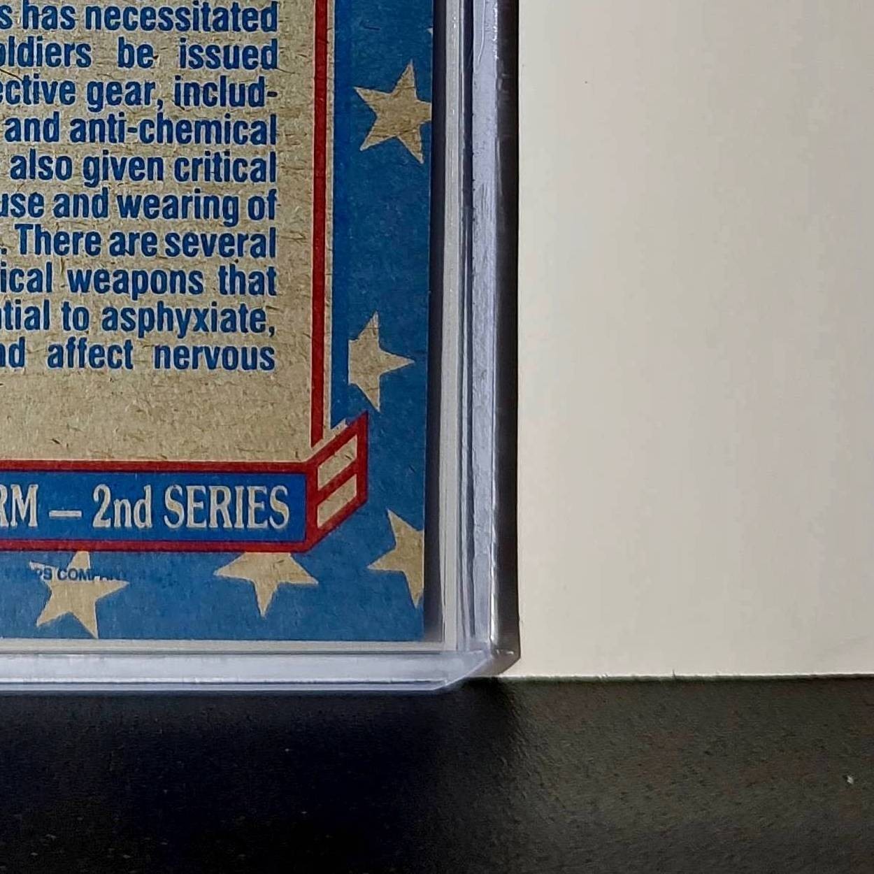 Anti-Chemical Gear 1991 Topps Desert Storm #171 Card