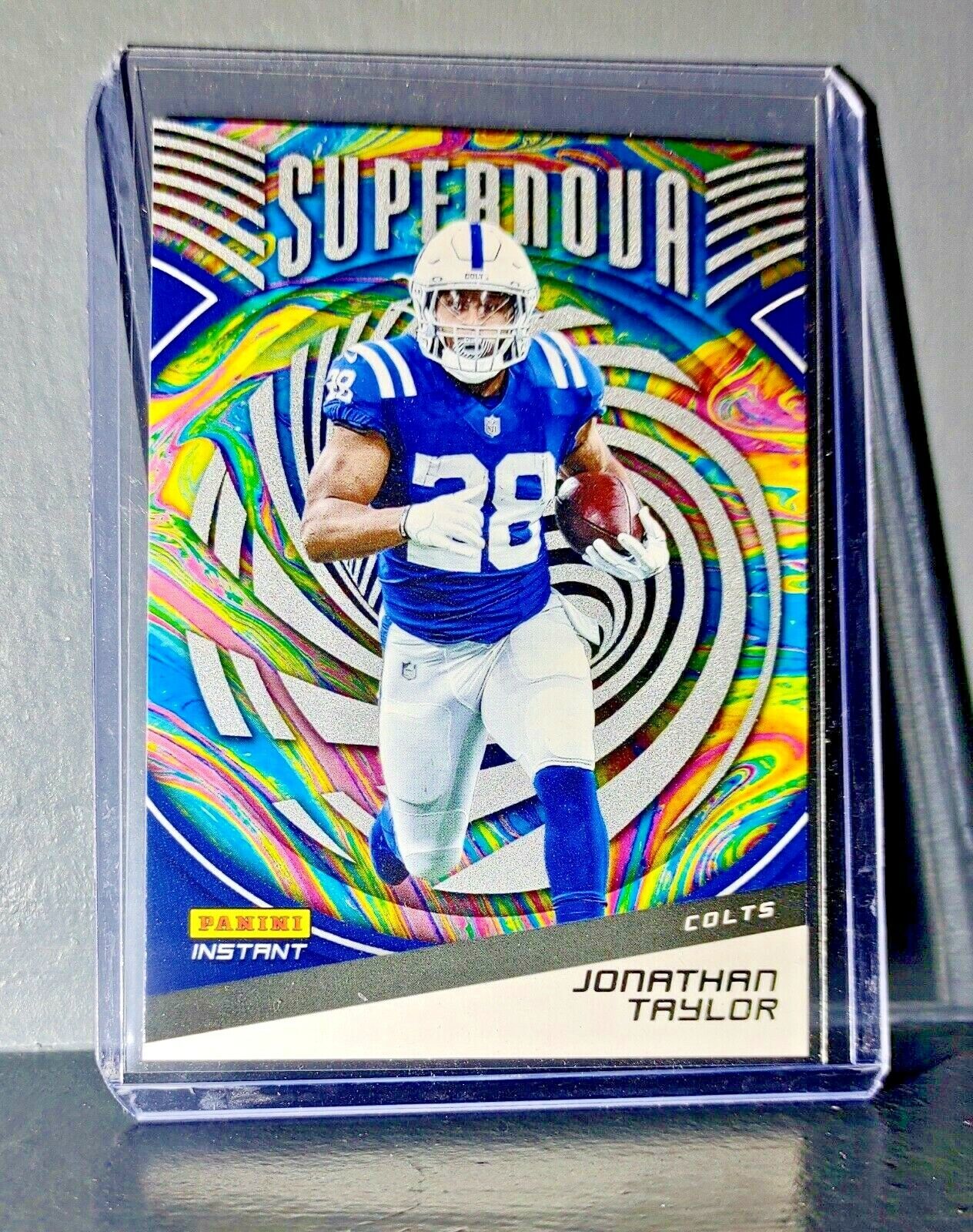 Jonathan Taylor 2021 Panini NFL Instant Supernova #9 Football Card 1 of 3357