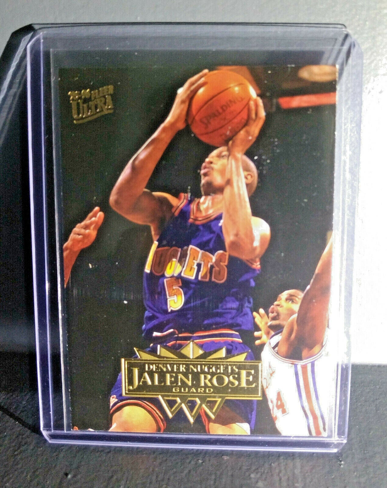 1995-96 Jalen Rose Fleer Ultra #47 Basketball Card