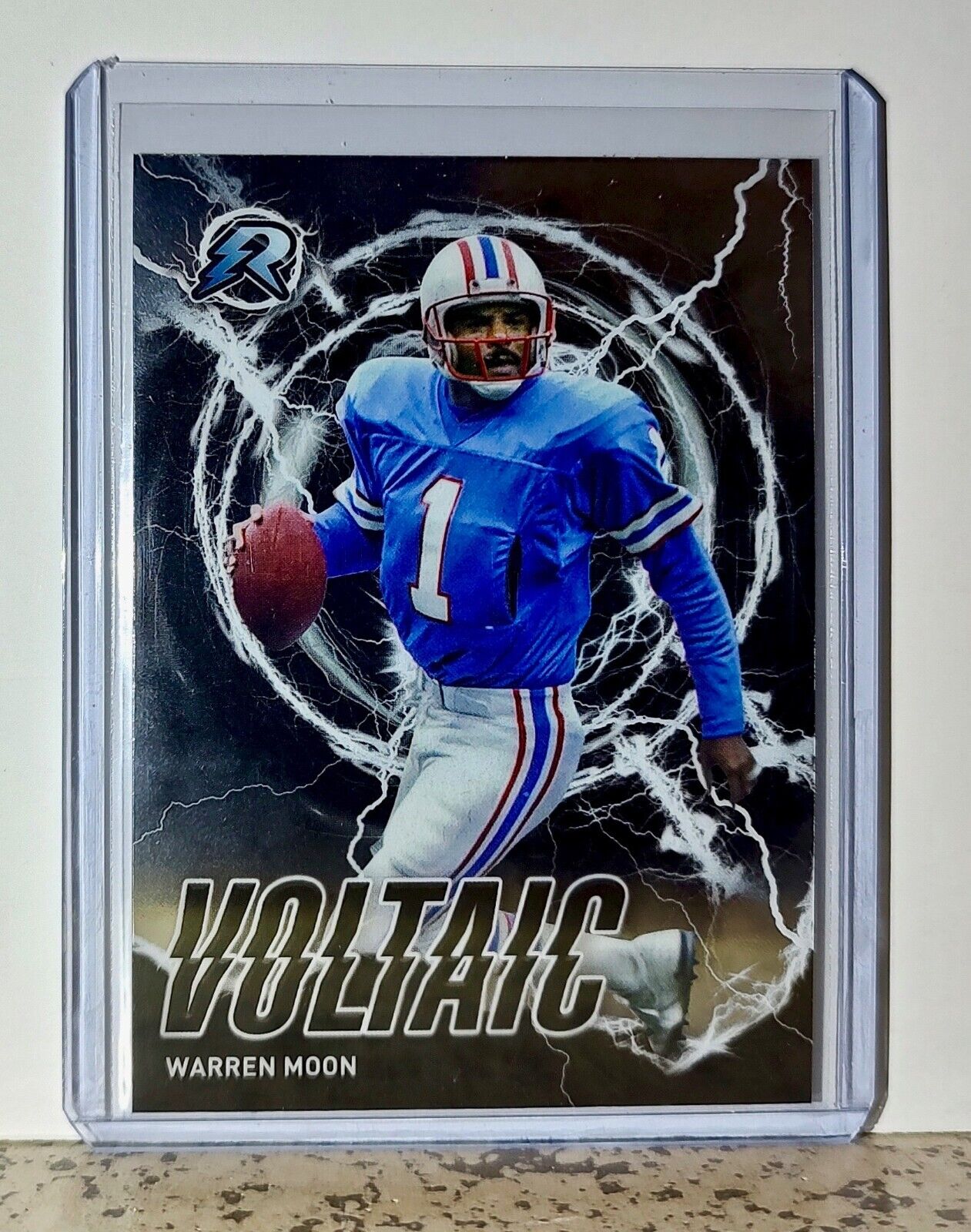 Warren Moon 2023 Topps Resurgence Voltaic NFL #RV-12 Card  Houston Texans
