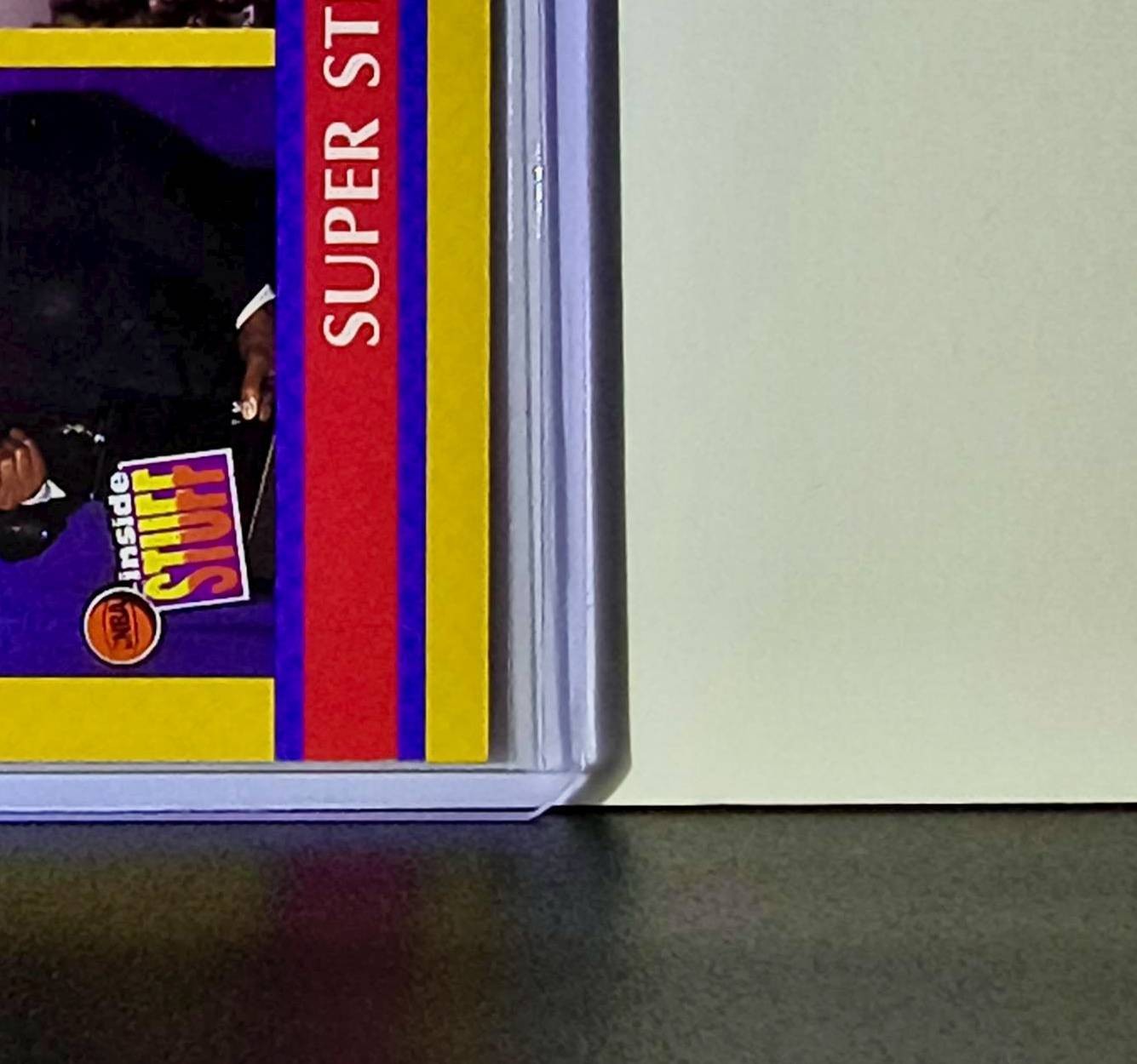 Michael Jordan Magic Johnson 1990-91 NBA Hoops Super Streaks #385 Card Bulls