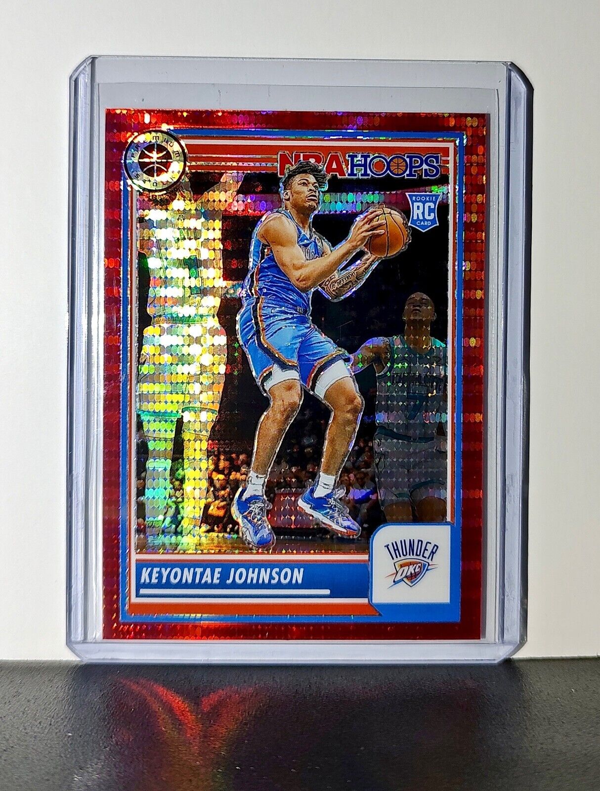 Keyontae Johnson 2023-24 Panini Premium NBA Hoops #170 Rookie Red Pulsar Prizm