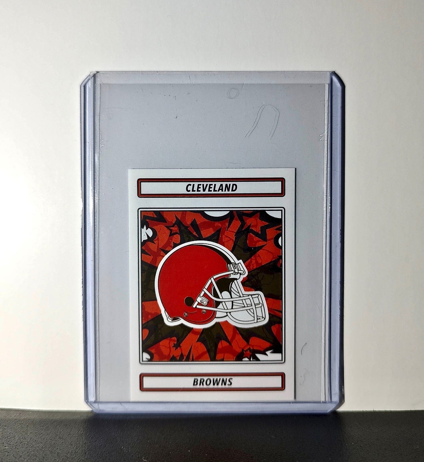 Cleveland Browns Logo 2025 Panini NFL #150 Sticker