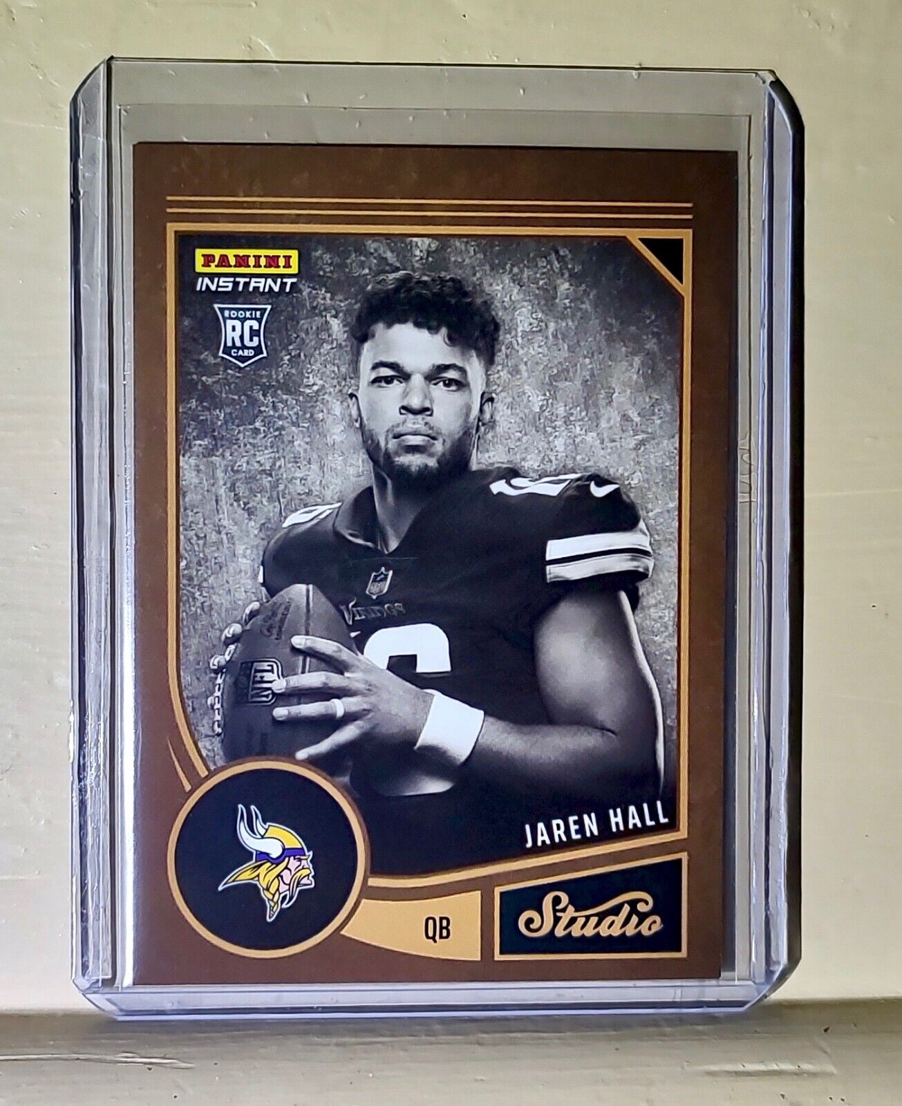 Jaren Hall 2023 Panini NFL Studio Rookies #9 Rookie Card 1/370