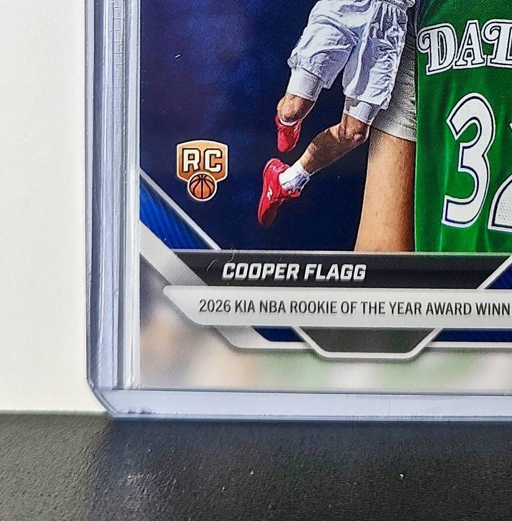 Cooper Flagg Rookie 2025-26 Topps Now NBA Rookie of the Year Dallas Mavericks