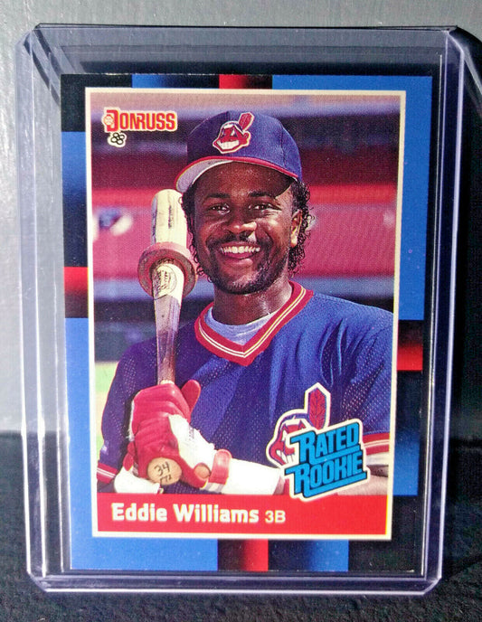 1988 Eddie Williams Donruss Rated Rookie #46 Baseball Card