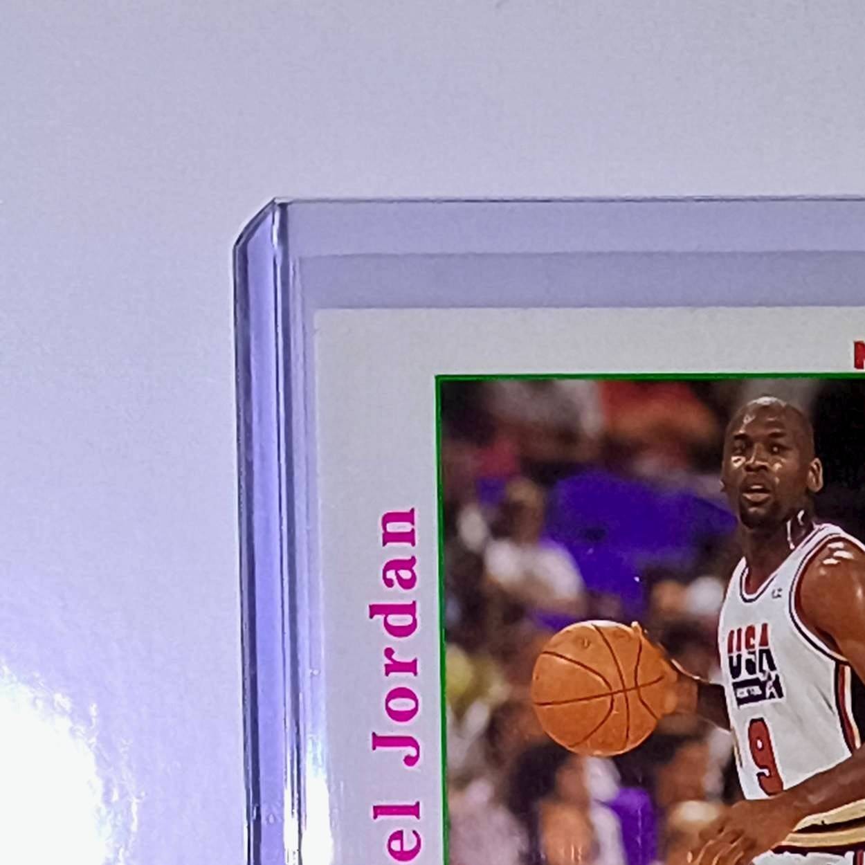 Michael Jordan 1992-93 NBA Hoops #341 USA Basketball Card