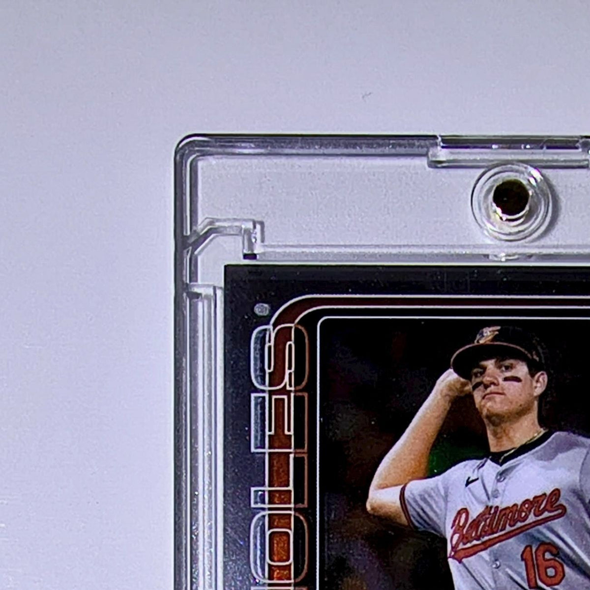 Coby Mayo Rookie 2025 MLB Topps Chrome #RA-CMA Autograph Card Baltimore Orioles