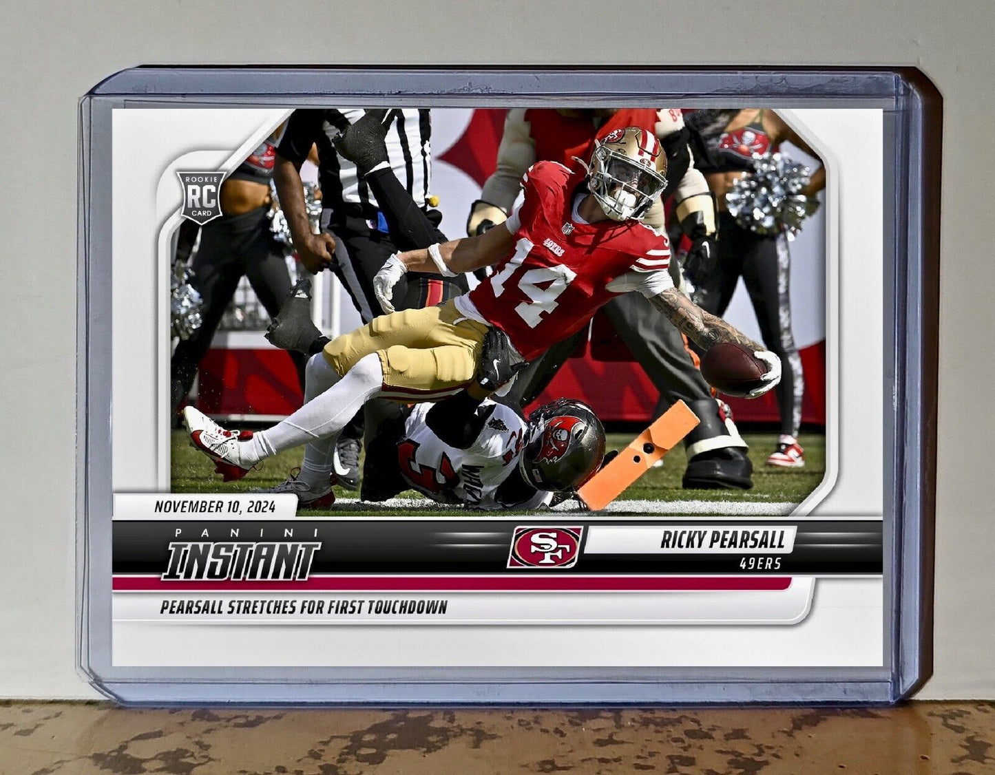 Ricky Pearsall 2024 Panini NFL #142 Rookie Football Card 49ers 1 of 181