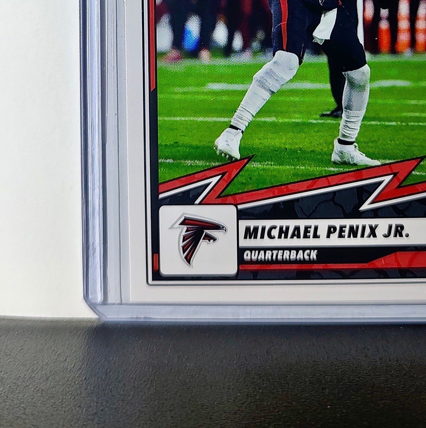 Michael Penix Jr. 2025 Panini NFL #70 Sticker Card Atlanta Falcons