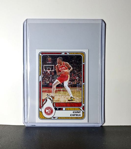 Clint Capela 2024-25 Panini NBA #100 Sticker Card Atlanta Hawks
