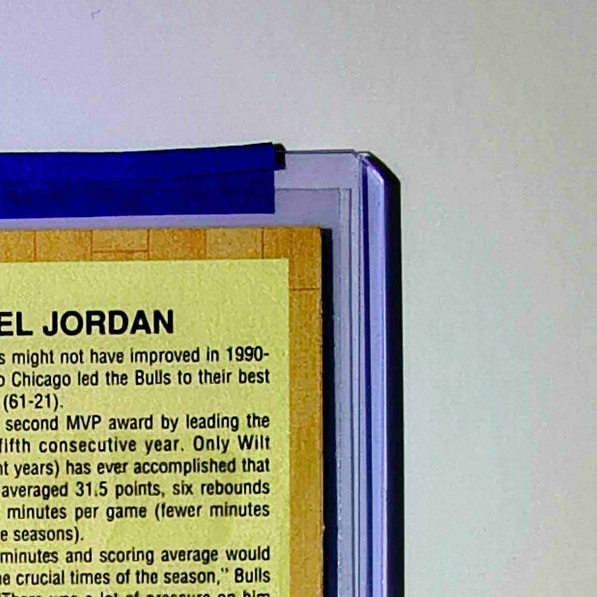 Michel Jordan 1991-92 Fleer All-Star Team #211 Card Chicago Bulls