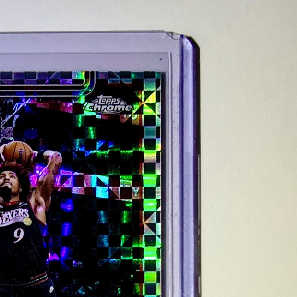Kelly Oubre Jr. 2025-26 NBA Topps Chrome Update X-Fractor #138 Card 76ers
