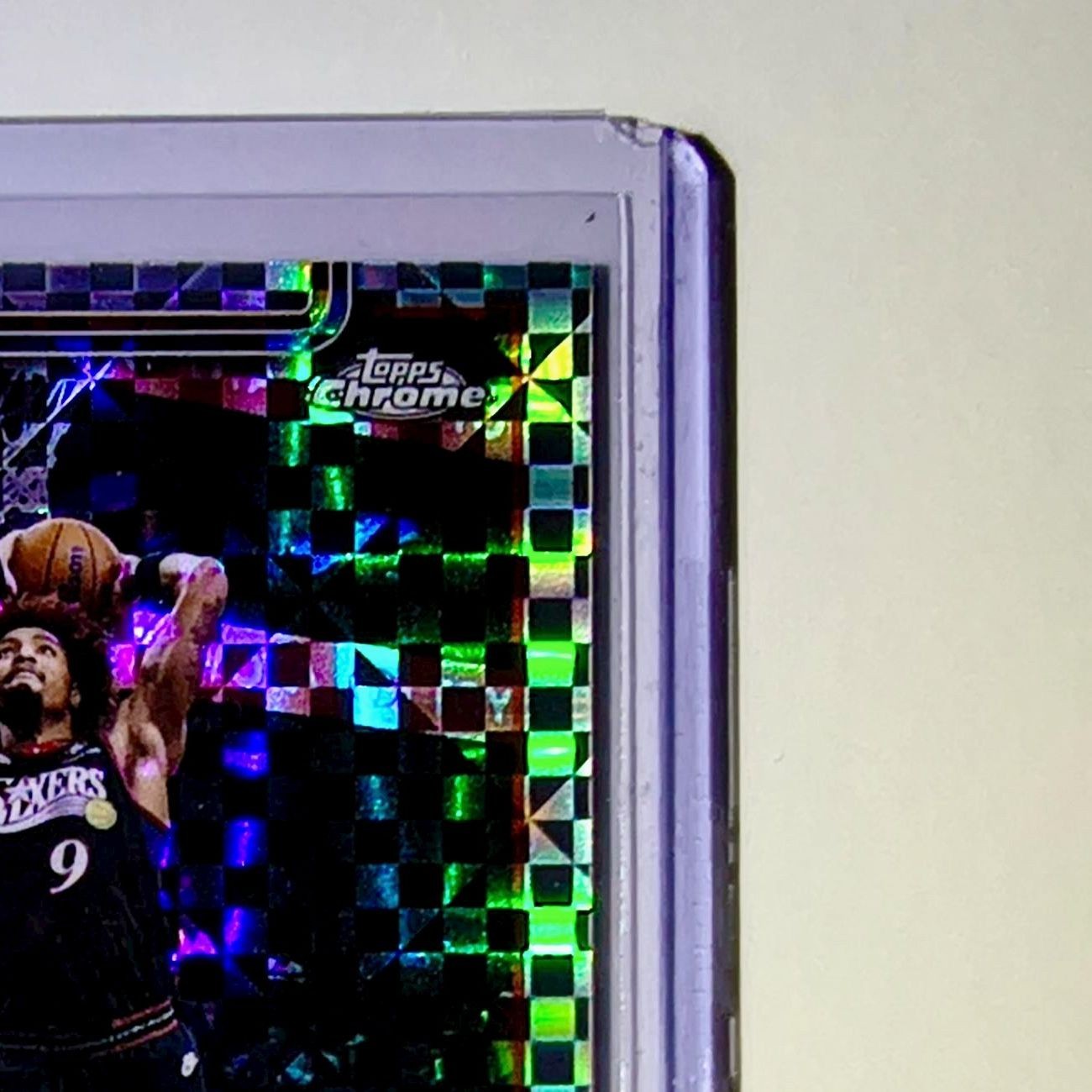 Kelly Oubre Jr. 2025-26 NBA Topps Chrome Update X-Fractor #138 Card 76ers