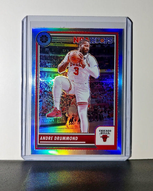 Andre Drummond 2023-24 Panini Premium Stock NBA Hoops #33 Prizm Refractor Bulls