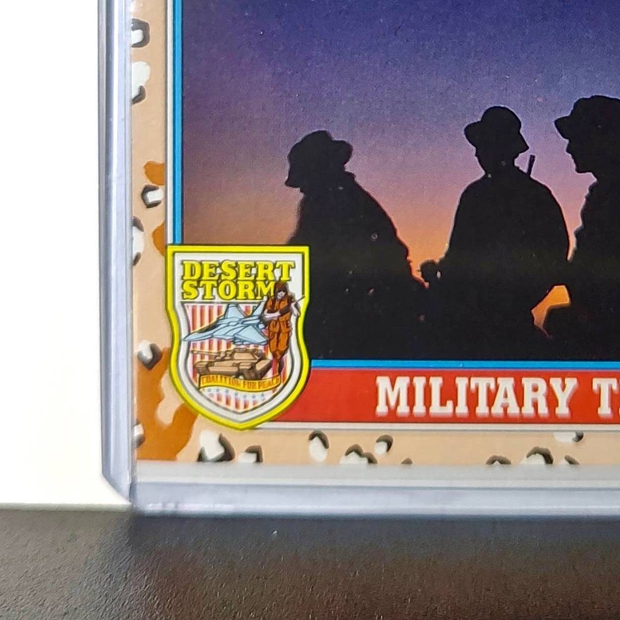 Military Terms – B 1991 Topps Desert Storm #144 Card
