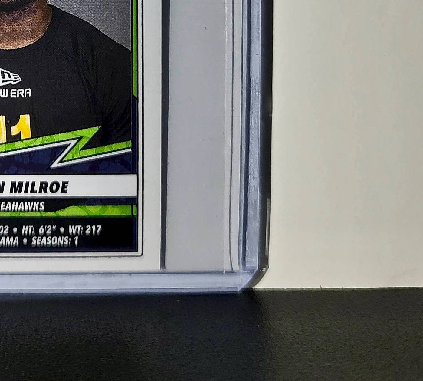 Jalen Milroe Rookie 2025 Panini NFL #544 Sticker Seattle Seahawks